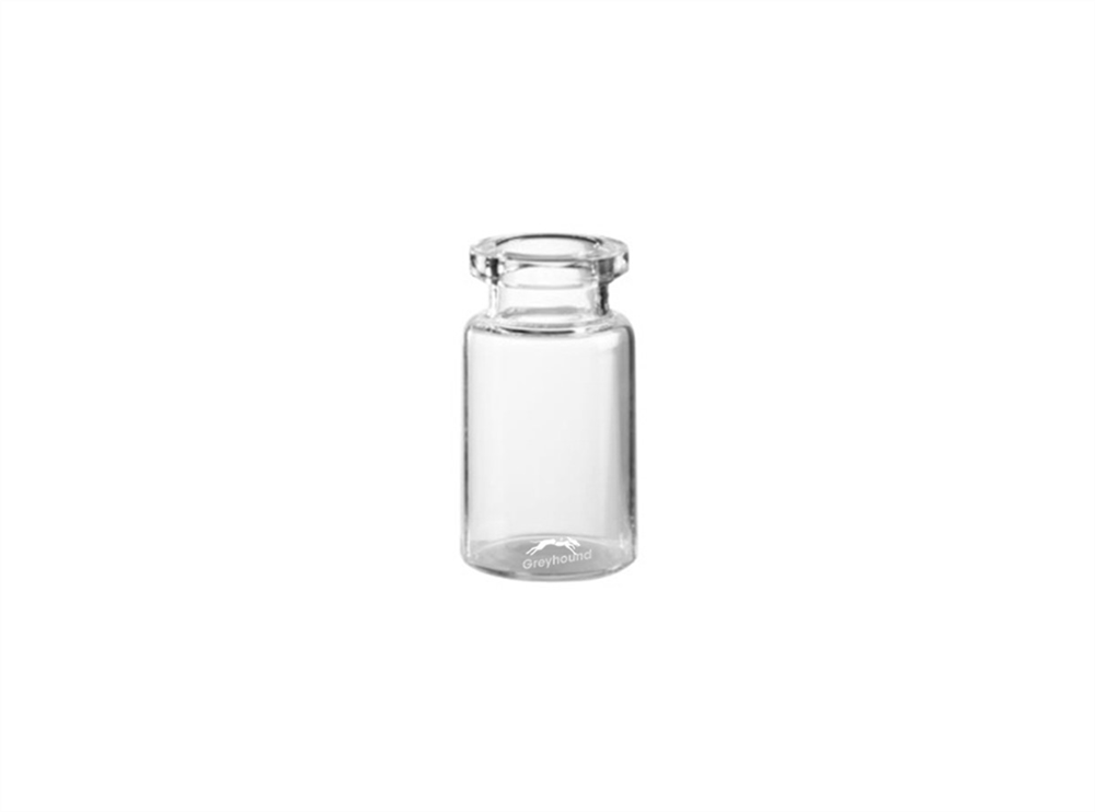 Picture of 10mL Injection Vial, Clear Glass, 1st Hydrolytic, 20mm Crimp Finish, (DIN ISO), Q-Clean